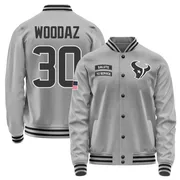 Youth Wade Woodaz Houston Texans Gray Salute to Service Performance Jacket